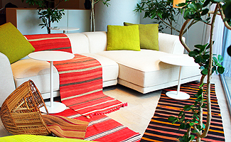アルフレックスショップ東京〈KILIM‐暮らしを彩るアート〉