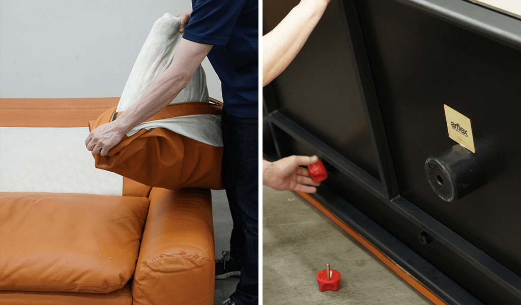 メンテナンスの流れ 作業1