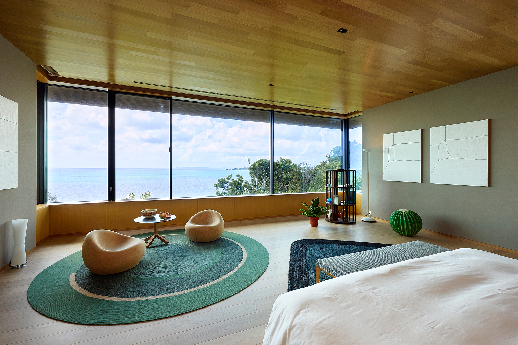 沖縄 個人邸はarflex（アルフレックス ジャパン）が手掛けた