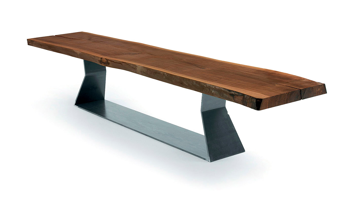 BEDROCK PLANK BENCH