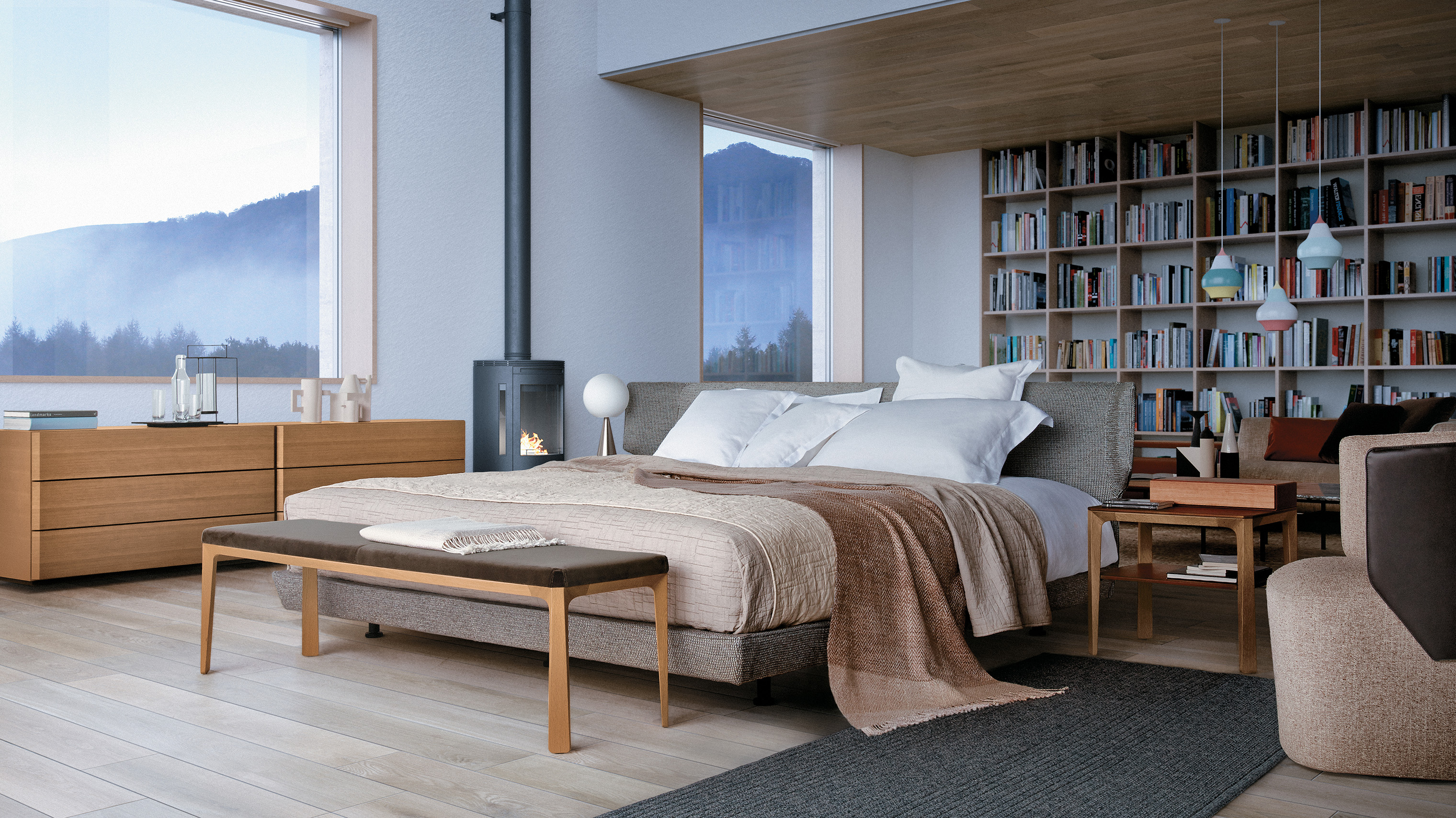 BRERA (bed) | PRODUCTS | arflex（アルフレックス ジャパン）