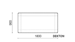 ダイニングテーブル1809（DEKTON）