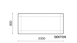 ダイニングテーブル2009（DEKTON）