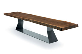 BEDROCK PLANK BENCH